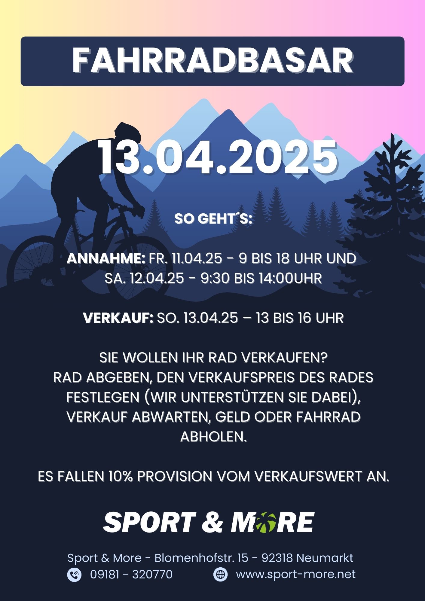 Fahrradbasar 2025